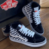Vans cano longo Xadrez