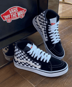 Vans cano longo Xadrez